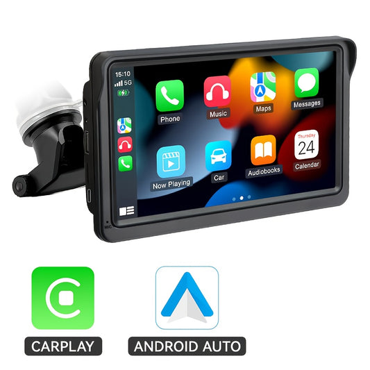 GrowGadget® 7-Inch Wireless CarPlay & Android Auto Touchscreen